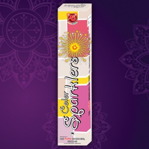 10 CM COLOUR SPARKLERS
