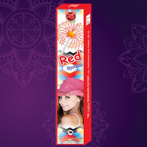 12 CM RED SPARKLERS 