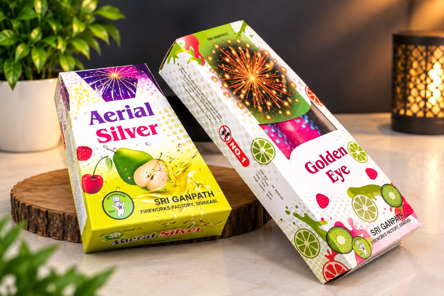 2.5 MULTI COLOUR FANCY ( 2 PCS)-PREMIUM SRI GUNPATH FIRE WORKS