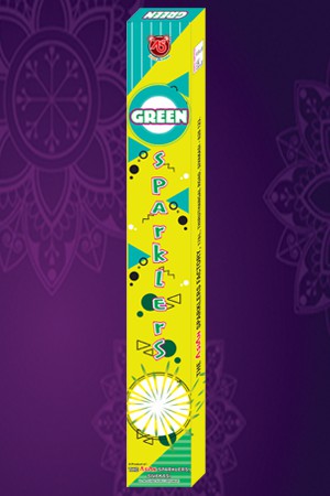 30 CM GREEN SPARKLERS